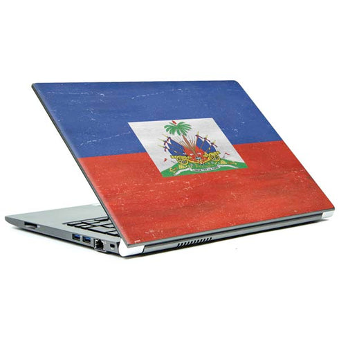 Haiti Flag Distressed Portege Z30t/Z30t-A Skin